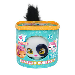 Ігровий набір QT KITTIES – КОШЕНЯ КЕНДІ (фігурка, будиночок, аксесуари), 450001-2