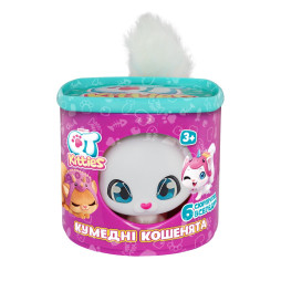 Ігровий набір QT KITTIES – КОШЕНЯ РОУЗІ (фігурка, будиночок, аксесуари), 450001-4
