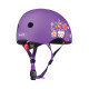 Захисний шолом MICRO - ФІОЛЕТОВИЙ З КВІТАМИ (48-53 cm, S), AC2137BX