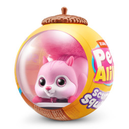 Інтерактивна іграшка PETS ALIVE S1 – БІЛОЧКА (рожевий), 9565B