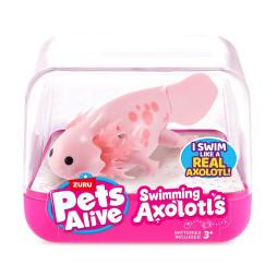 Інтерактивна іграшка PETS ALIVE S1 – АКСОЛОТЛЬ (рожевий), 9556A