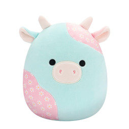 М'яка іграшка SQUISHMALLOWS - М'ЯТНА ПАСТЕЛЬНА КОРІВКА (19 cm), SQER01209