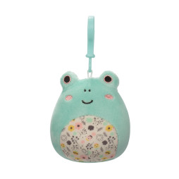 М'яка іграшка на кліпсі SQUISHMALLOWS - ЖАБКА ФРІД (9 cm), SQCP00179