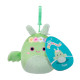 М'яка іграшка на кліпсі SQUISHMALLOWS – ДРАКОН ТОВ (9 cm), SQCP00217