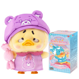 Колекційна м'яка іграшка з кільцем POP TOP 1983toys серії "Upset Duck x Care Bears" - БУДЬ ВЕСЕЛКОЮ (у дисп., в ас.), AP17183806800C