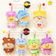 Колекційна м'яка іграшка з кільцем POP TOP 1983toys серії "Upset Duck x Care Bears" - БУДЬ ВЕСЕЛКОЮ (у дисп., в ас.), AP17183806800C