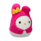 М'яка іграшка SQUISHMALLOWS серії "Хелоу Кітті" - ХЕЛОУ КІТТІ В ОБРАЗІ МОЯ МЕЛОДІ (20 cm), SQSN00390