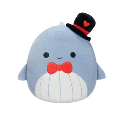 М'яка іграшка SQUISHMALLOWS – СИНІЙ КИТ САМІР (13 cm), SQVA00806