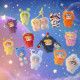 Колекційна м'яка іграшка з кільцем POP TOP JOTOYS серії "Q.Kid" - КОСМО-ХВИЛІ (у дисп., в ас.), JO-2025044