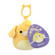 М'яка іграшка на кліпсі SQUISHMALLOWS – ВІСЛЮЧОК ГЕВІН (9 cm), SQCP00461