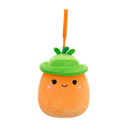 М'яка іграшка на кліпсі SQUISHMALLOWS – МОРКВИНКА КАРОЛІНА (9 cm), SQCP00462