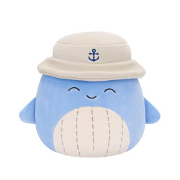 М'яка іграшка SQUISHMALLOWS – СИНІЙ КИТ САМІР У ПАНАМІ (19 cm), SQCR06593