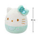 М'яка іграшка SQUISHMALLOWS – ХЕЛОУ КІТТІ У СМАРАГДОВОМУ (20 cm), SQSN00498