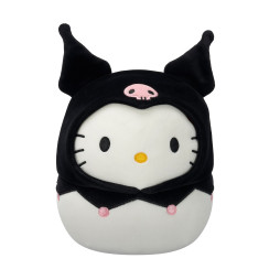 М'яка іграшка SQUISHMALLOWS серії "Хелоу Кітті" - ХЕЛОУ КІТТІ В ОБРАЗІ КУРОМІ (20 cm), SQSN00388