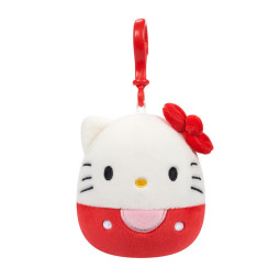 М'яка іграшка на кліпсі SQUISHMALLOWS серії "Хелоу Кітті" - ХЕЛОУ КІТТІ (9 cm), SQSN00270