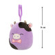 М'яка іграшка на кліпсі SQUISHMALLOWS – КОРІВКА ОЛЕКСІ (9 cm), SQCP00463