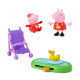Ігровий набір PEPPA FIGURINES серії "Моменти з Пеппою" – СЕСТРИЧКИ НА ПРОГУЛЯНЦІ, G0528