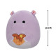 М'яка іграшка SQUISHMALLOWS – БЕГЕМОТ ХАННА (19 cm), SQVA00859