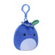 М'яка іграшка на кліпсі SQUISHMALLOWS – ЧОРНИЦЯ БЛУБІ (9 cm), SQCP00147