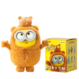 Колекційна м'яка іграшка з кільцем РOP TOP 52Toys серії "Bob & Tim" - ПОСІПАКИ (у дисп., в ас.), 25ZB301XHRTJ001