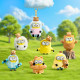 Колекційна м'яка іграшка з кільцем РOP TOP 52Toys серії "Bob & Tim" - ПОСІПАКИ (у дисп., в ас.), 25ZB301XHRTJ001