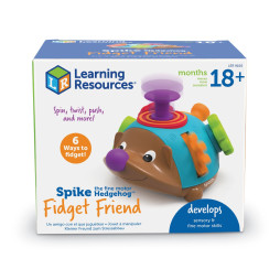 Розвиваюча іграшка LEARNING RESOURCES Spike The Fine Motor Hedgehog™ - ЇЖАЧОК-НЕПОСИДА, LER9106