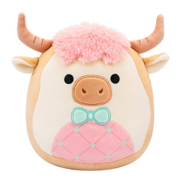 М'яка іграшка SQUISHMALLOWS - КОРІВКА САМСОН (19 cm), SQER01229