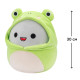 М'яка іграшка SQUISHMALLOWS - АКУЛА ГОРДОН (30 cm, у одязі), SQER00932