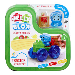 Сенсорний конструктор JELLY BLOX - БАРВИСТИЙ ТРАКТОР, 932945