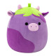 М'яка іграшка SQUISHMALLOWS – КОРІВКА-БАКЛАЖАН ФРЕДЕРІК (30 см), SQCR07969