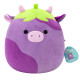М'яка іграшка SQUISHMALLOWS – КОРІВКА-БАКЛАЖАН ФРЕДЕРІК (30 см), SQCR07969