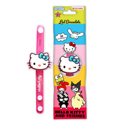 Колекційний LED-браслет COOL THINGS серії "Hello Kitty" - ХЕЛОУ КІТТІ Й ДРУЗІ, HK002