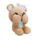 М’яка іграшка PEEKAPETS – КОРИЧНЕВИЙ ВЕДМЕДИК, 907867