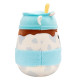 М'яка іграшка SQUISHMALLOWS – СІРА КОРІВКА (30 cm), SQER01263