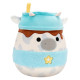 М'яка іграшка SQUISHMALLOWS – СІРА КОРІВКА (30 cm), SQER01263