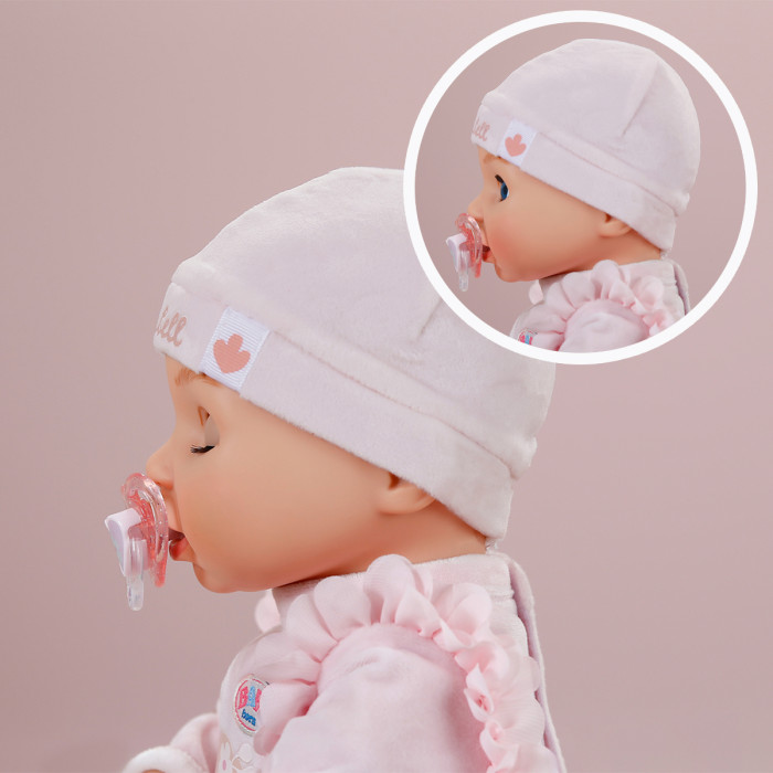 Інтерактивна лялька BABY BORN – АННАБЕЛЬ (43 см, з аксес.), 838396