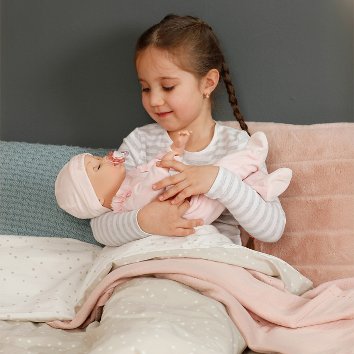 Інтерактивна лялька BABY BORN – АННАБЕЛЬ (43 см, з аксес.), 838396