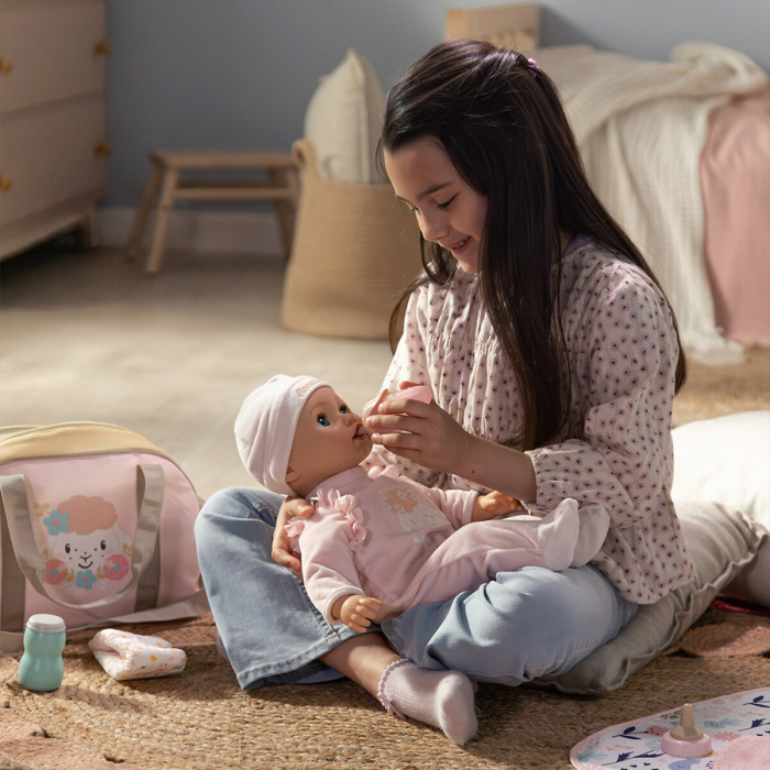 Інтерактивна лялька BABY BORN – АННАБЕЛЬ (43 см, з аксес.), 838396