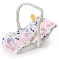 Крісло-перенесення для ляльки BABY BORN 2 в 1 – КВІТКОВИЙ СТИЛЬ, 838518