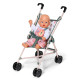 Коляска для ляльки BABY BORN - ТРОПІКИ (прогулянкова, складана), 838327