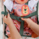 Коляска для ляльки BABY BORN - ТРОПІКИ (прогулянкова, складана), 838327