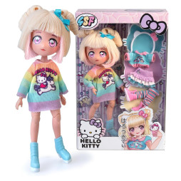 Ігровий набір 4SF MANGA DOLLS серії "Hello Kitty" – СТИЛЬНА ЦУКЕРОЧКА-ЄДИНОРІГ (з аксес.), HKTF2000