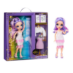 Лялька Rainbow High серії Fantastic Fashion – Віолетта (з акс.), арт. 587385
