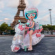Ігровий набір 4SF MANGA DOLLS серії "Hello Kitty" – КРАСУНЯ ПІНК НА СКУТЕРІ (з аксес.), HKTF3000