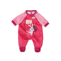 Одяг для ляльки BABY BORN - РІЖЕВИЙ КОМБІНЕЗОН (43 cm), 832646