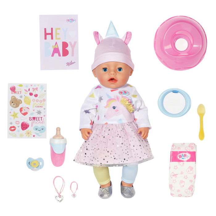 Кукла BABY BORN – ЕММА-ЄДИНОРІГ (43 см, з аксес.), 836668