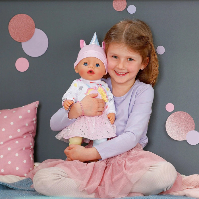 Кукла BABY BORN – ЕММА-ЄДИНОРІГ (43 см, з аксес.), 836668