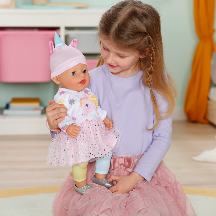Кукла BABY BORN – ЕММА-ЄДИНОРІГ (43 см, з аксес.), 836668