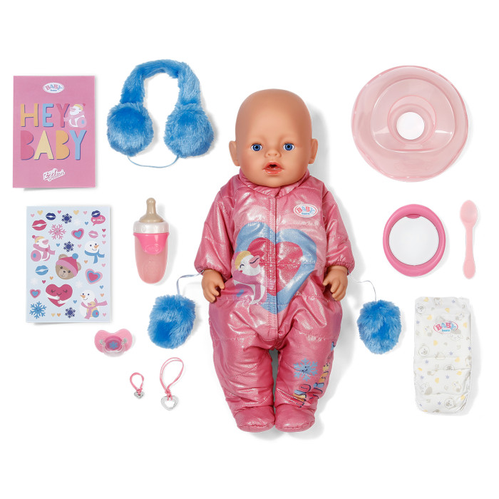 Кукла BABY BORN – ЗИМОВА КРАСУНЯ ЕМА (43 см, з аксес.), 838907
