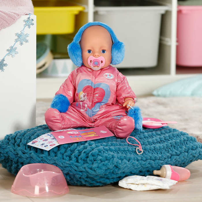 Кукла BABY BORN – ЗИМОВА КРАСУНЯ ЕМА (43 см, з аксес.), 838907